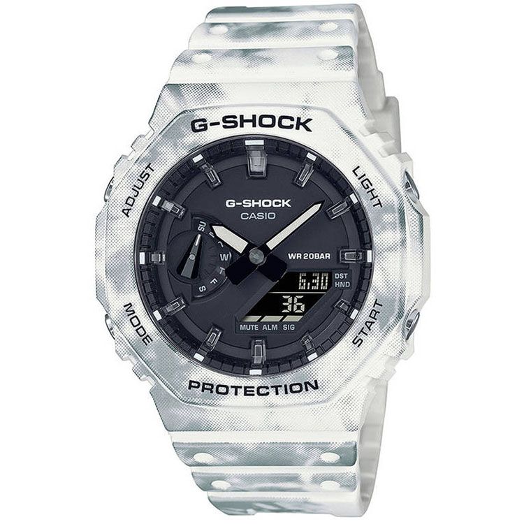 Casio G-Shock Snow Camo Limited Edition  Satz GAE-2100GC-7AER