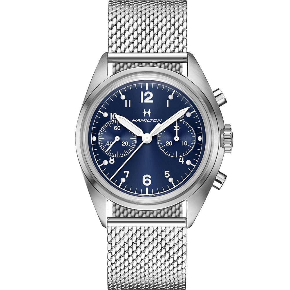 Hamilton Khaki Aviation Pilot Pioneer Mechanical Chrono 40mm H76409140
