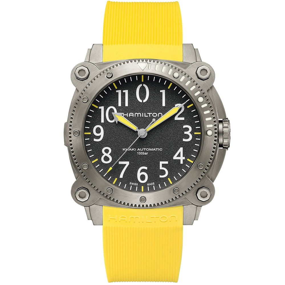 Hamilton Khaki Navy BeLOWZERO Auto Titanium H78535380