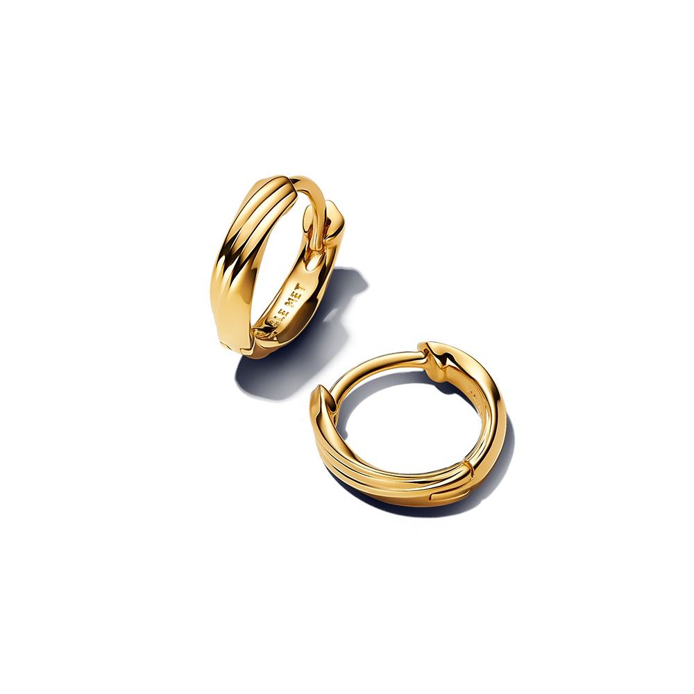 Pandora Essence Twisted Huggie Ohrringe 263871C00