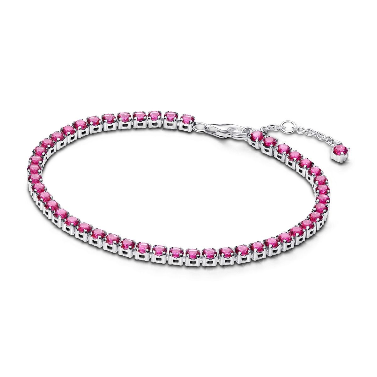 Pandora Sparkling Pink Tennis Armband 18 cm  591469C04
