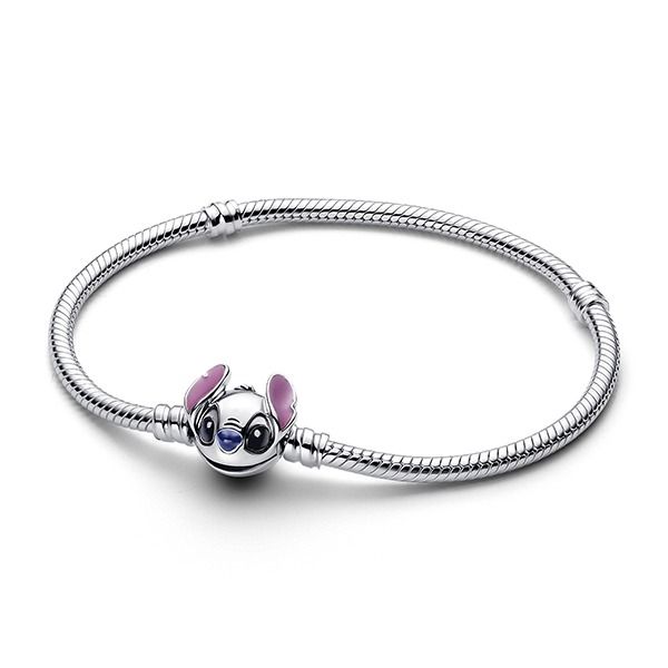 Pandora Disney Stitch Snake Chain Armband (17 cm) 593738C01