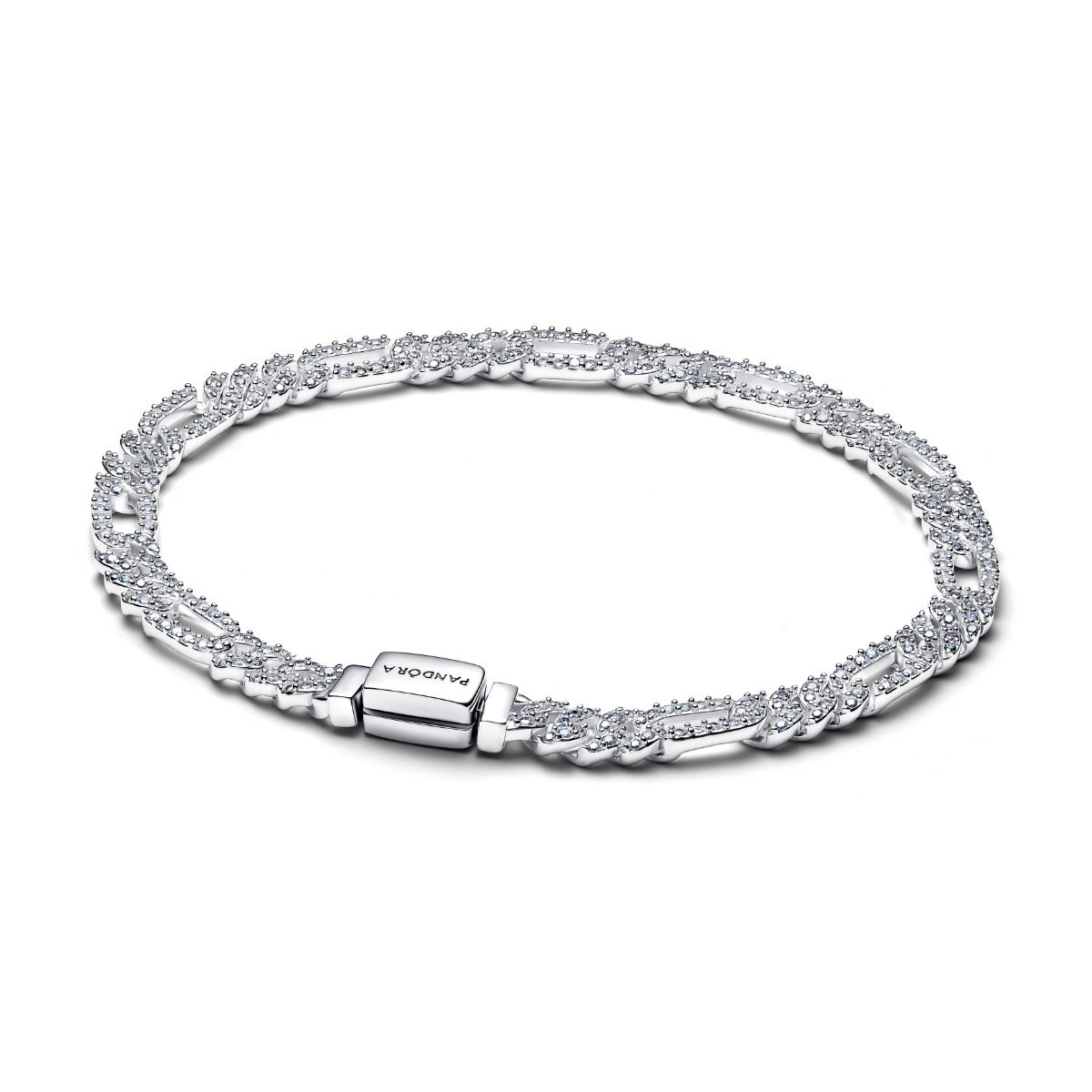 Pandora Oval Cuban Chain Armband 594227C01