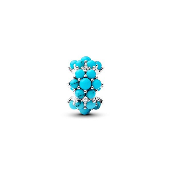 Pandora Turquoise-coloured Ocean Charm berlock 793897C02