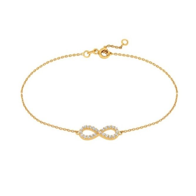 Kultainen rannekoru, Infinity 9K MB0005-01