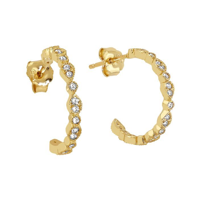 Gold Ohrringe JE14002-CZ