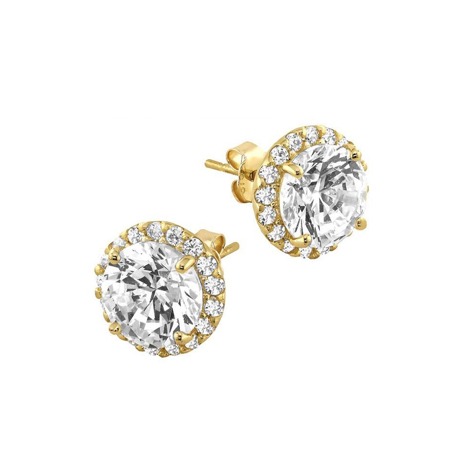 Gold Ohrringe JE53564-CZ