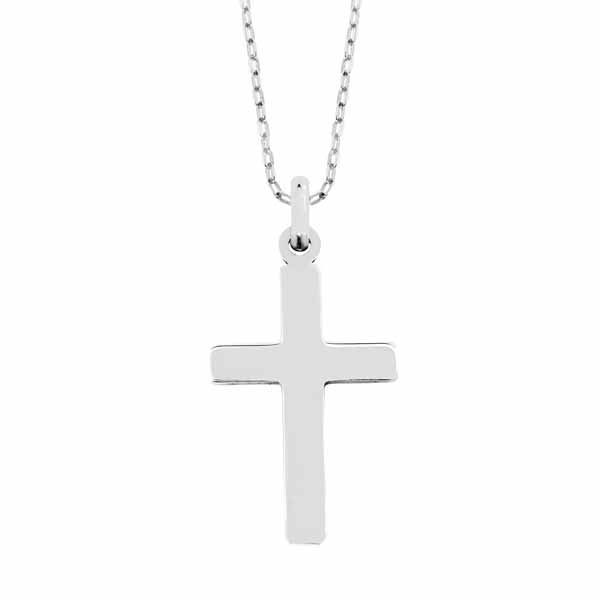 Silber Kreuz Halskette JN1-251273