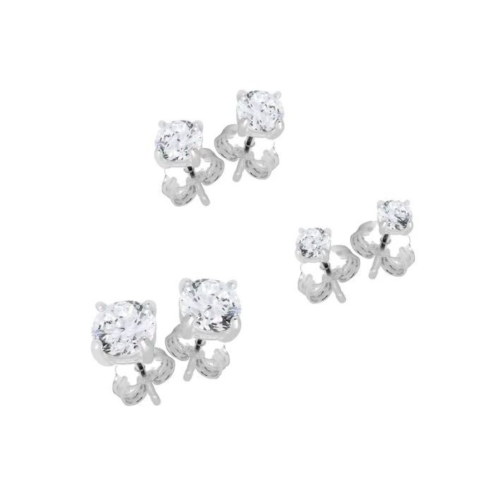 Silberohrringe-Set JT-241215 A-18