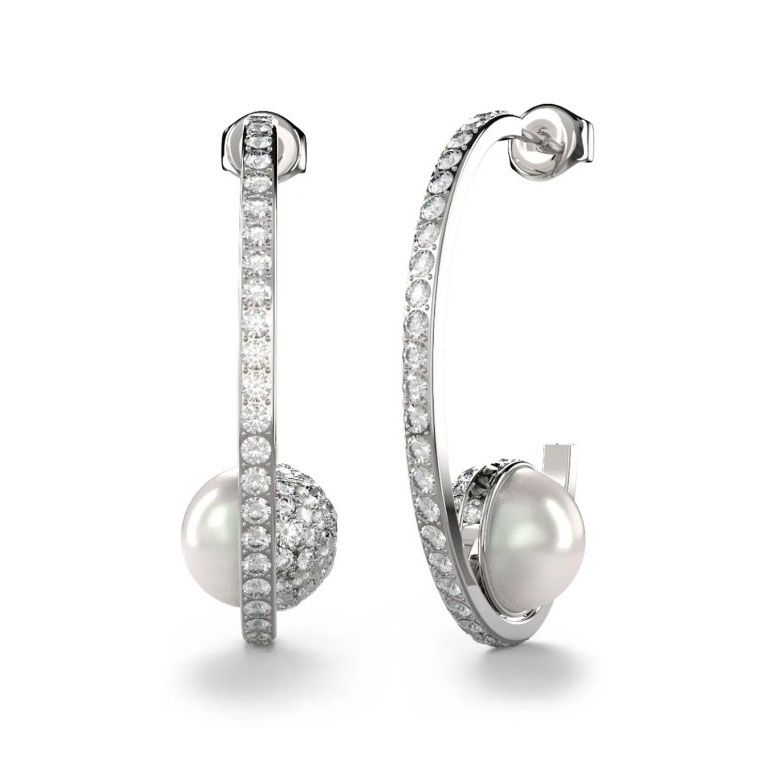 Guess Calypso Ohrringe JUBE04452JWRHT/U