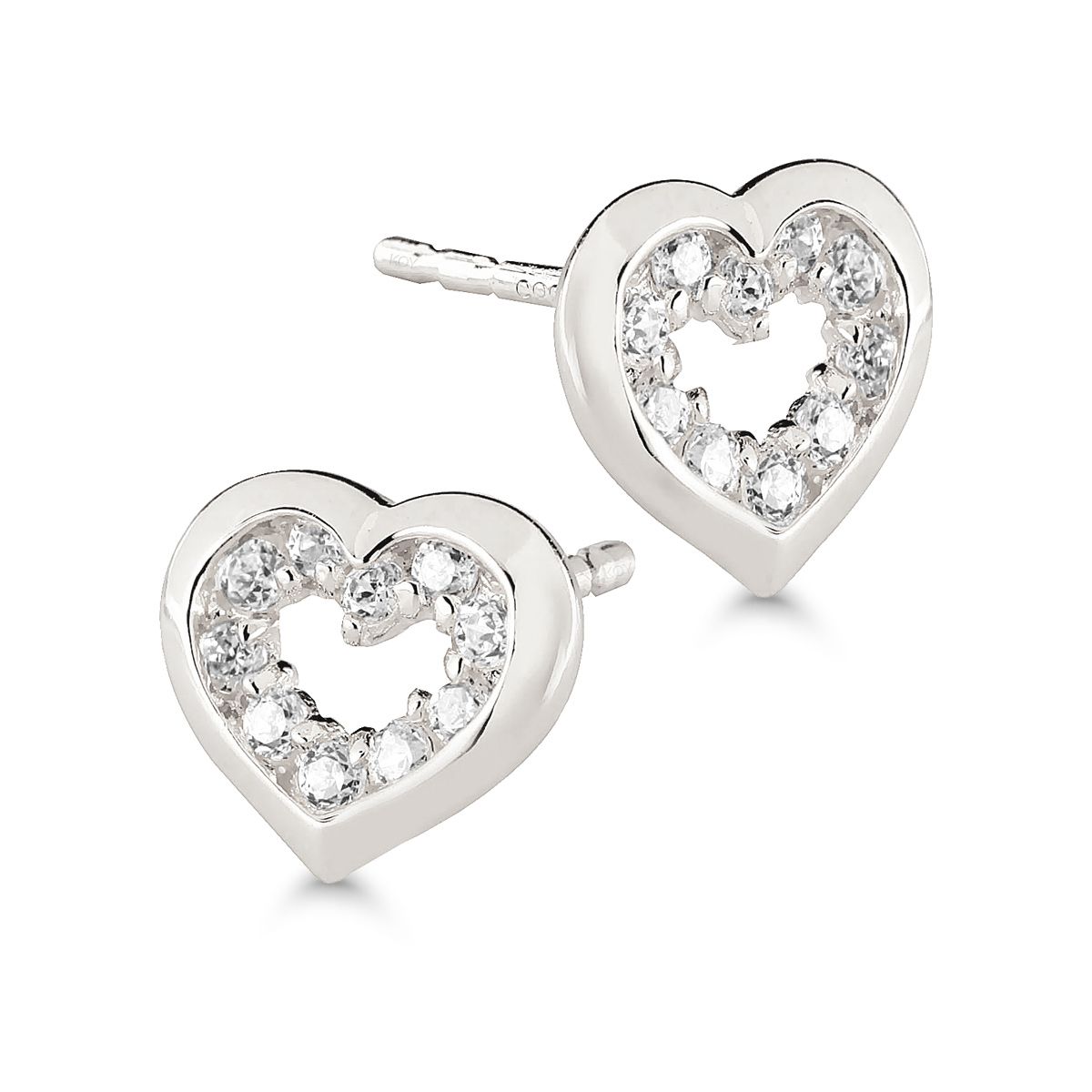 Weißes Gold Ohrringe K-E31265ZW