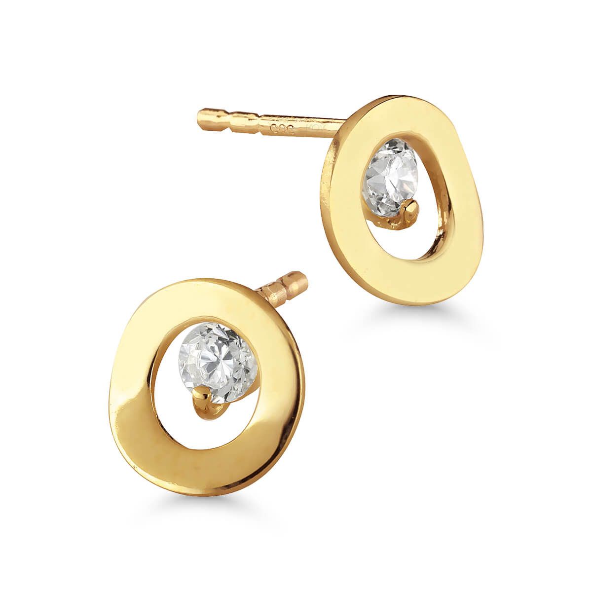 Gold Ohrringe K-E32785Z