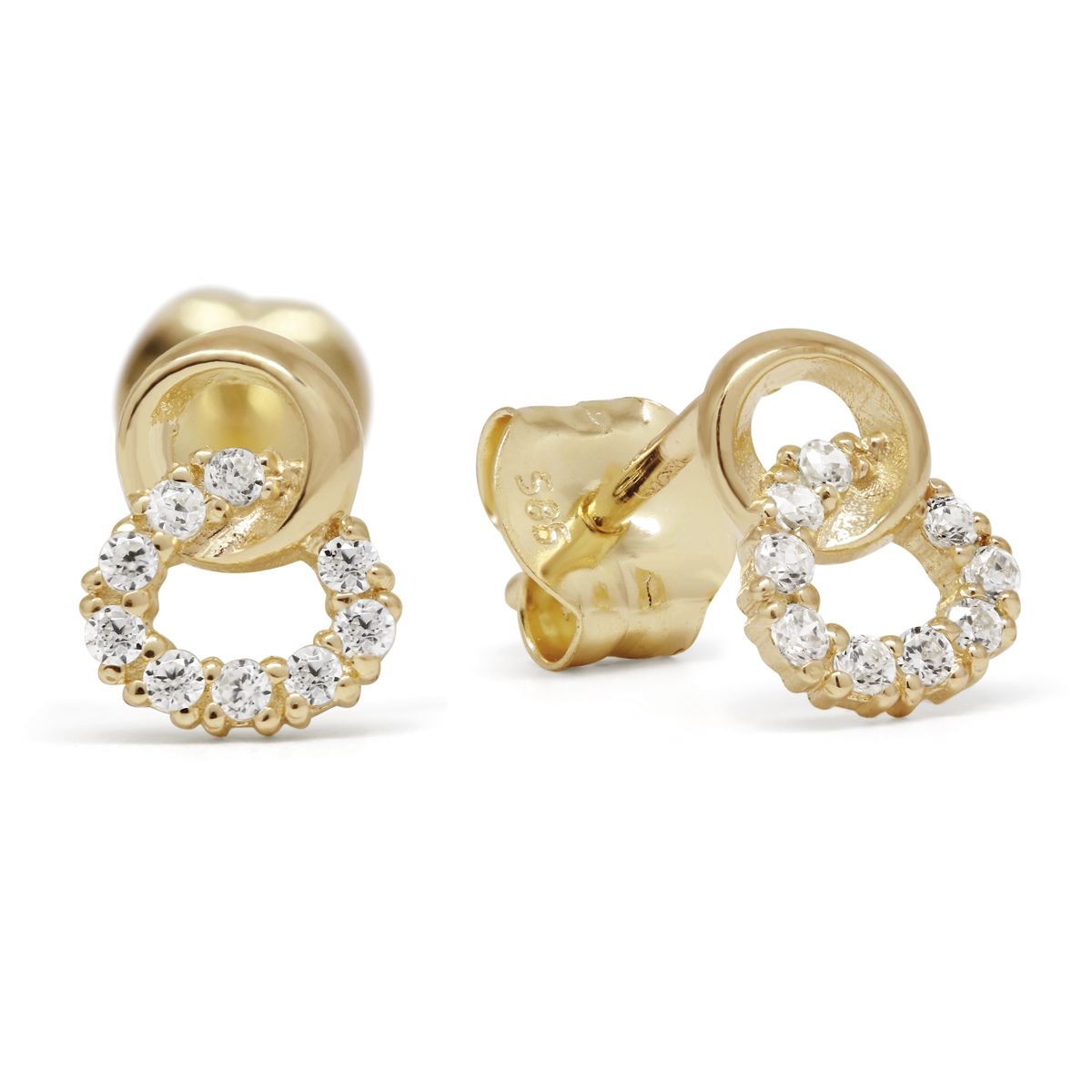 Gold Ohrringe K-E37406Z