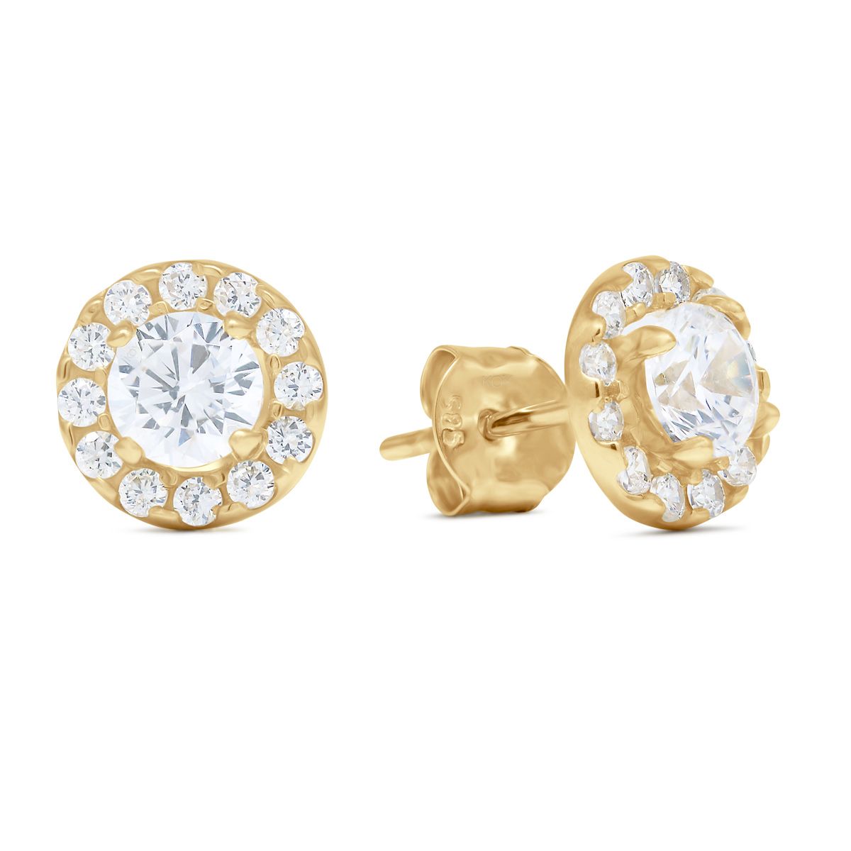 Gold Ohrringe K-E37675Z