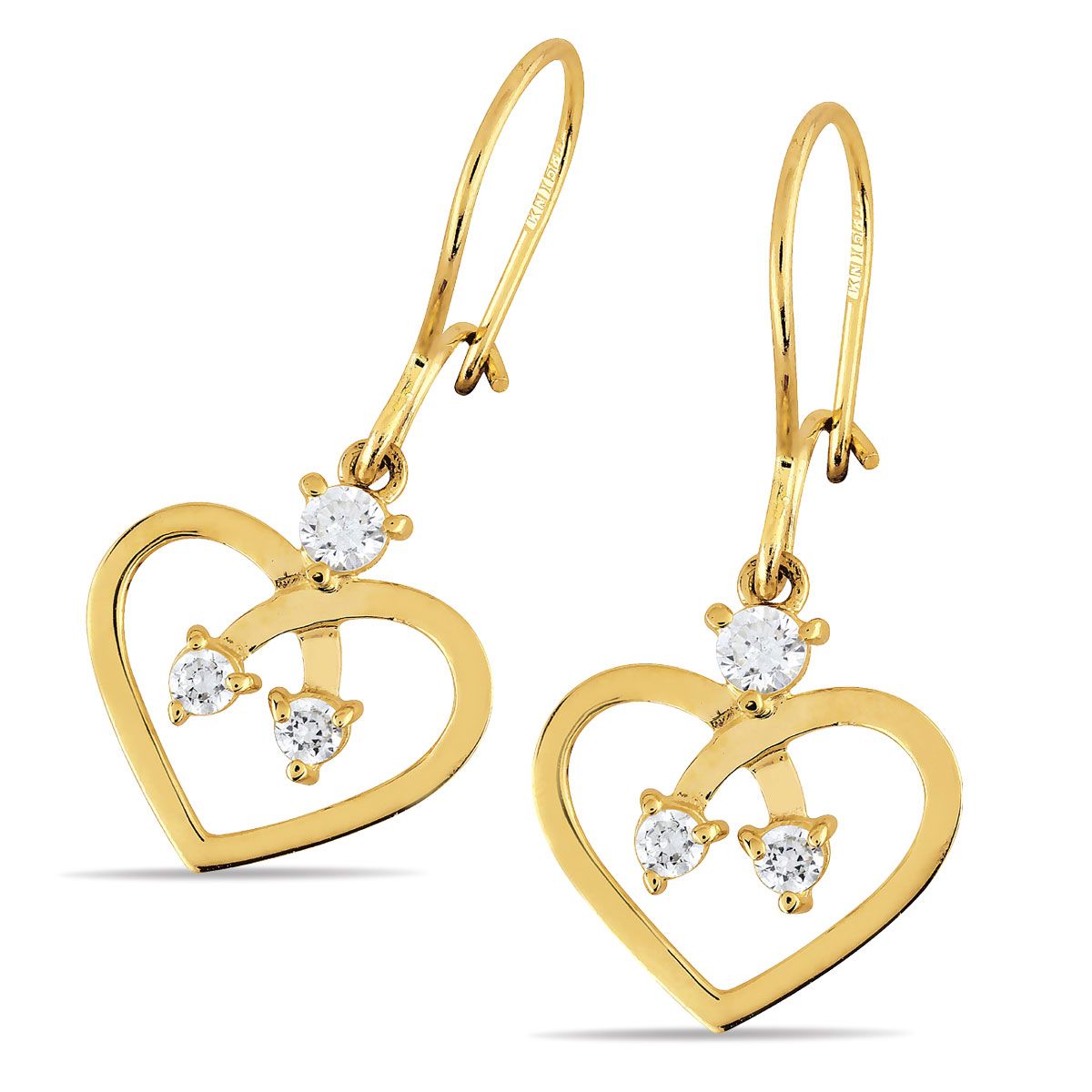 Gold Ohrringe K-E70056Z