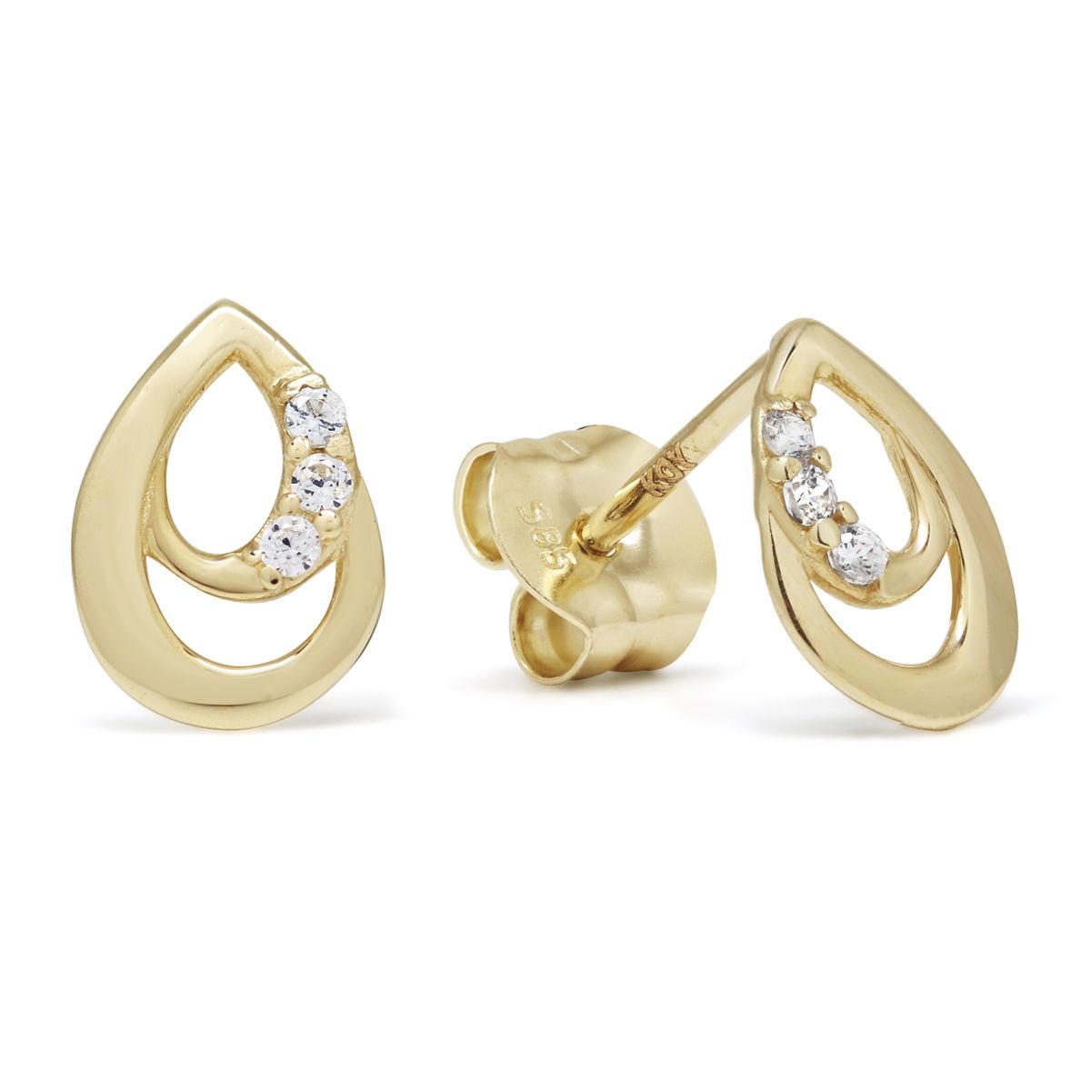 Gold Ohrringe K-E93245Z