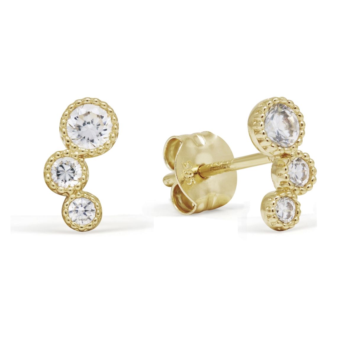 Gold Ohrringe K-E93821Z