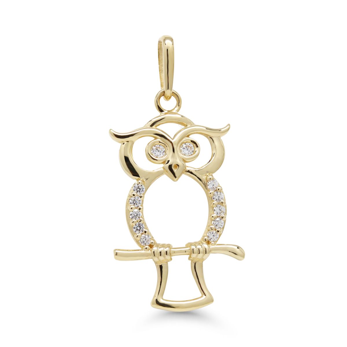 Kultainen pöllöriipus K-P62510Z