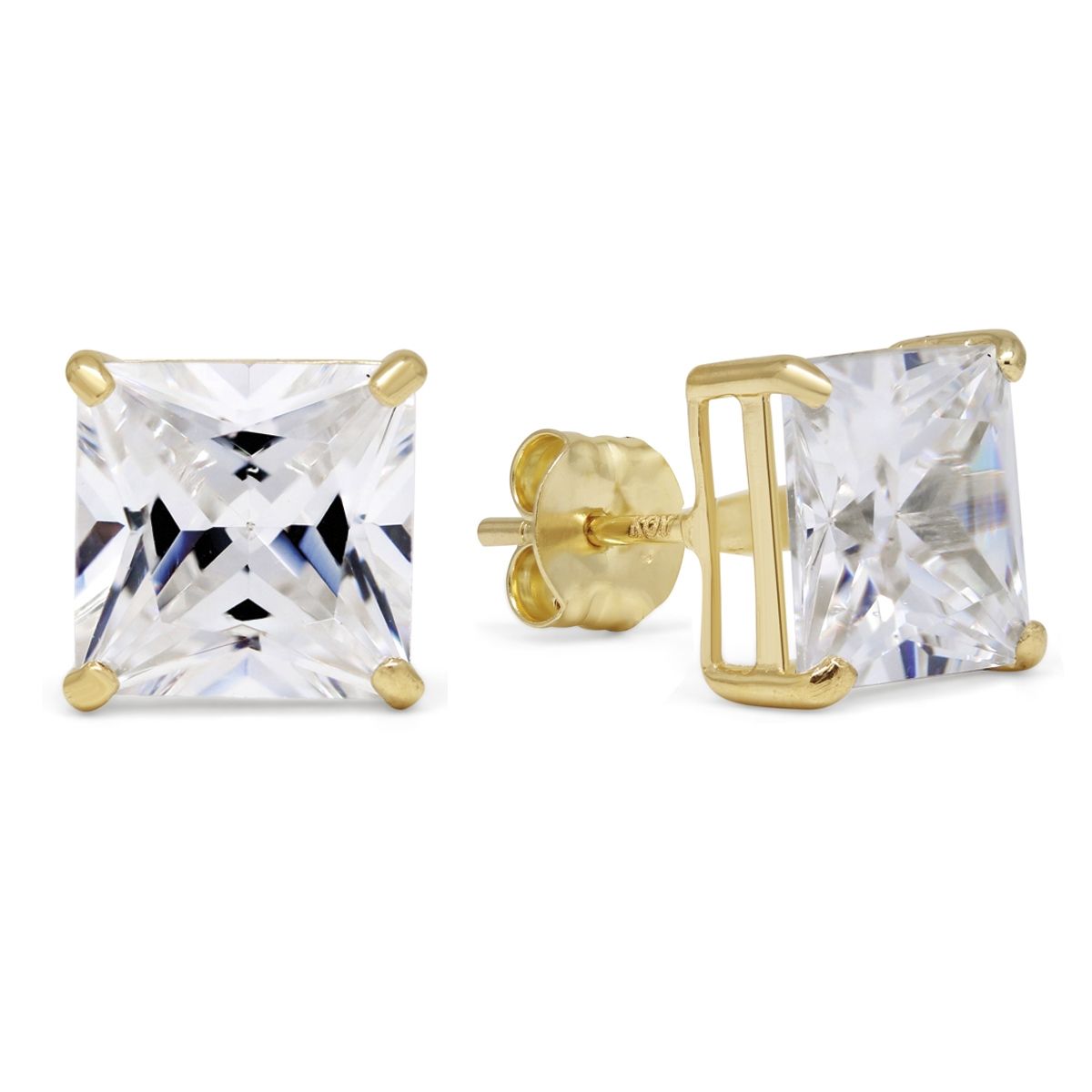 Gold Ohrringe 7 mm K-SC77Z