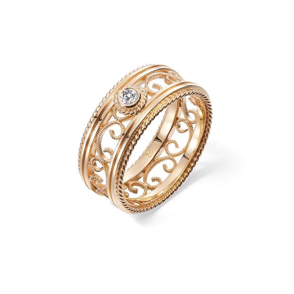 Kalevala Filigraani  Diamantring (0.06ct) 141000503D