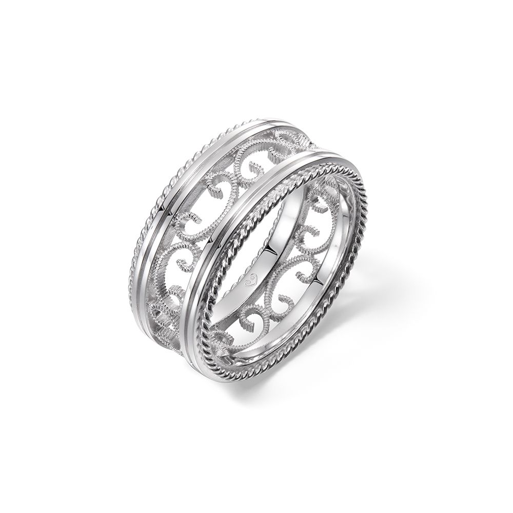 Kalevala Filigraani Weißgoldring 54100502V