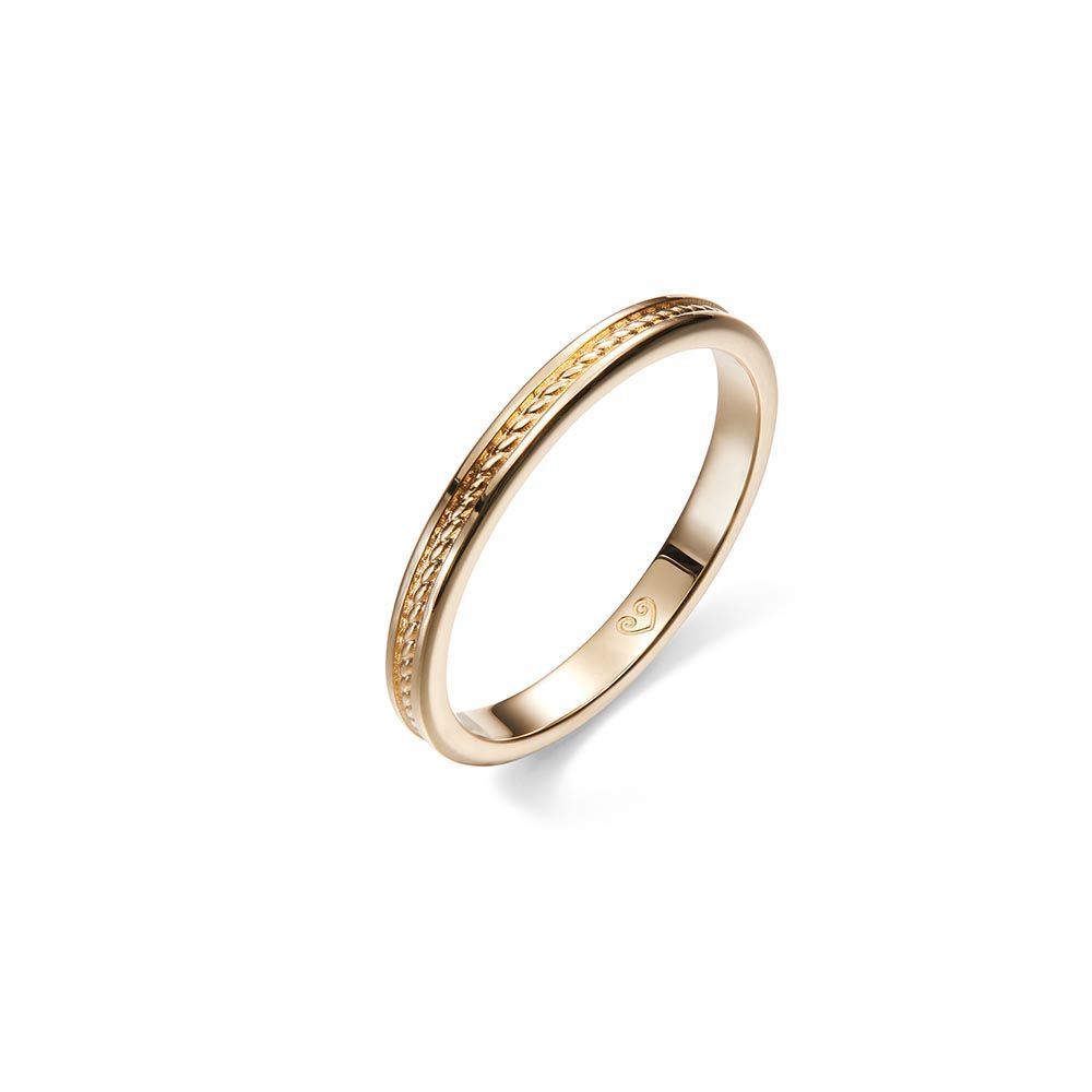 Kalevala Ikiaikainen kultasormus, kapea 141000110