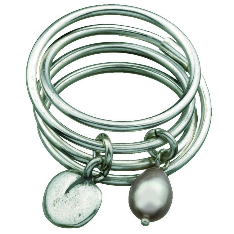 Kalevala Vanamo -sormus (vaal.pun) 2465400HE