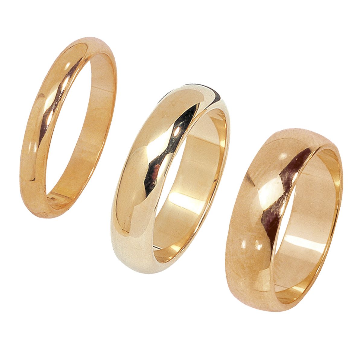 Kihlasormus / keltakulta  4mm