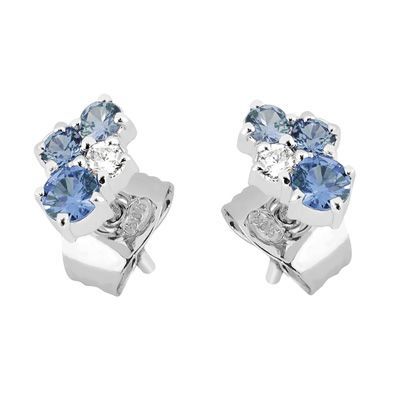 Romanssi Mustikka timanttikorvakorut KK TIM TOP SAF