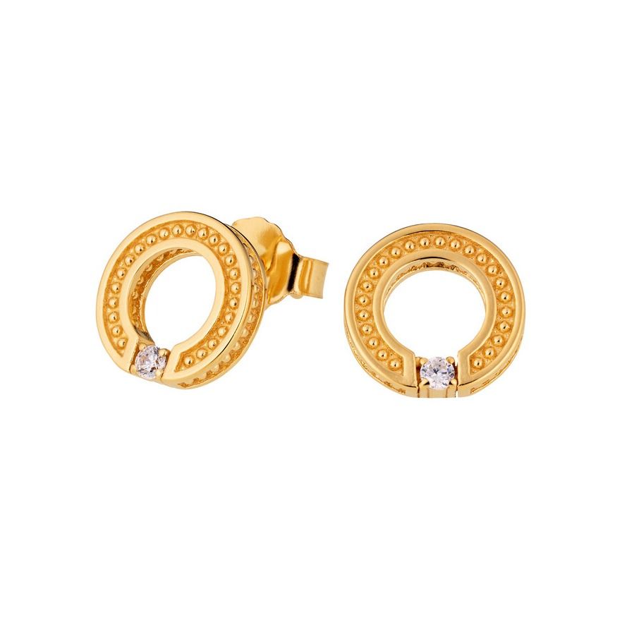 Lumoava Aina korvakorut / kullattu L64259730000