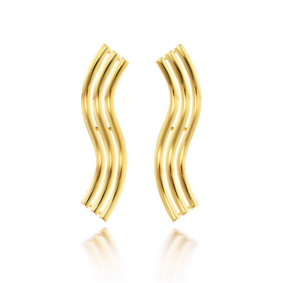 Lumoava Aaria Ohrringe, vergoldet L64240910000