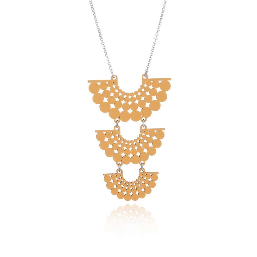 Lumoava Time Halskette, orange LV6244200030