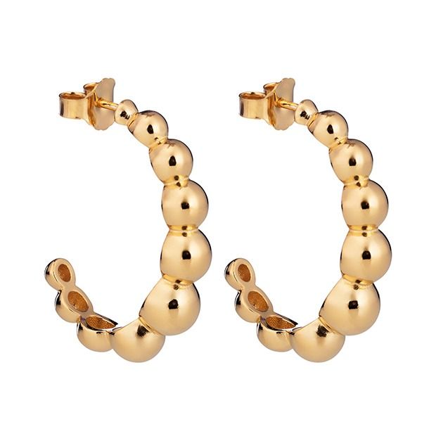 Lumoava Bonbon korvakorut, kullatut L64252400000