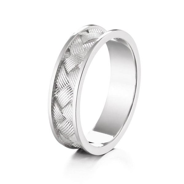 Lumoava Oiva valkokultasormus L82241600