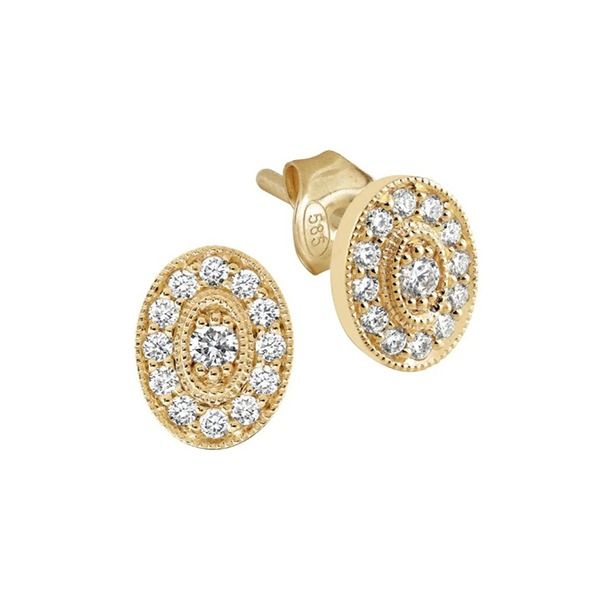 Sandberg Kukkaniitty timanttikorvakorut M-805K