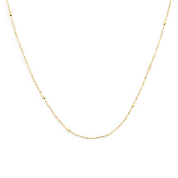 Mockberg Beaded Chain Gold kaulakoru