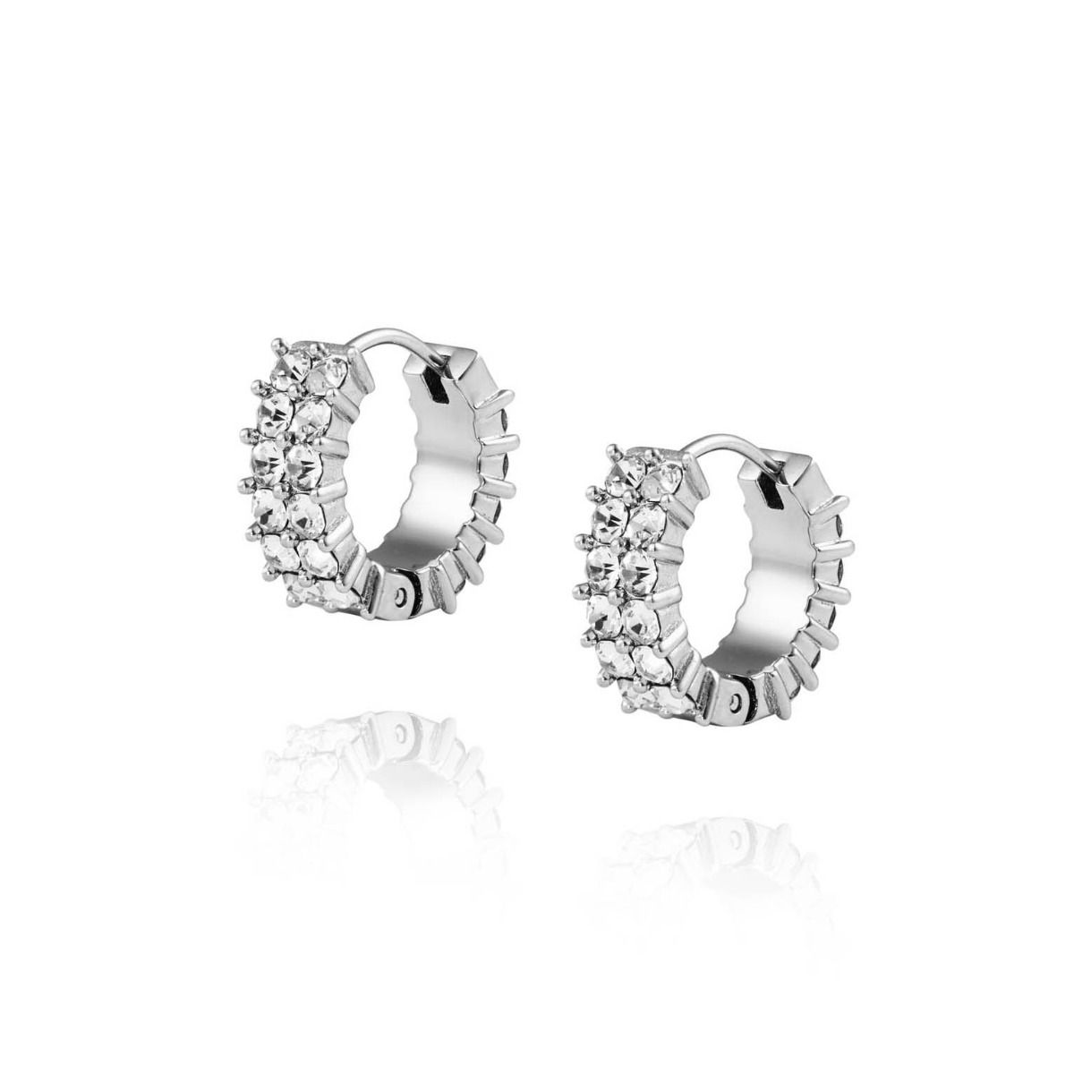 Mockberg Midnight Silver korvakorut MO528