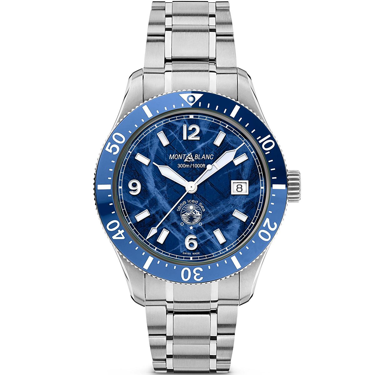 Montblanc 1858 Iced Sea Automatic Date MB129369
