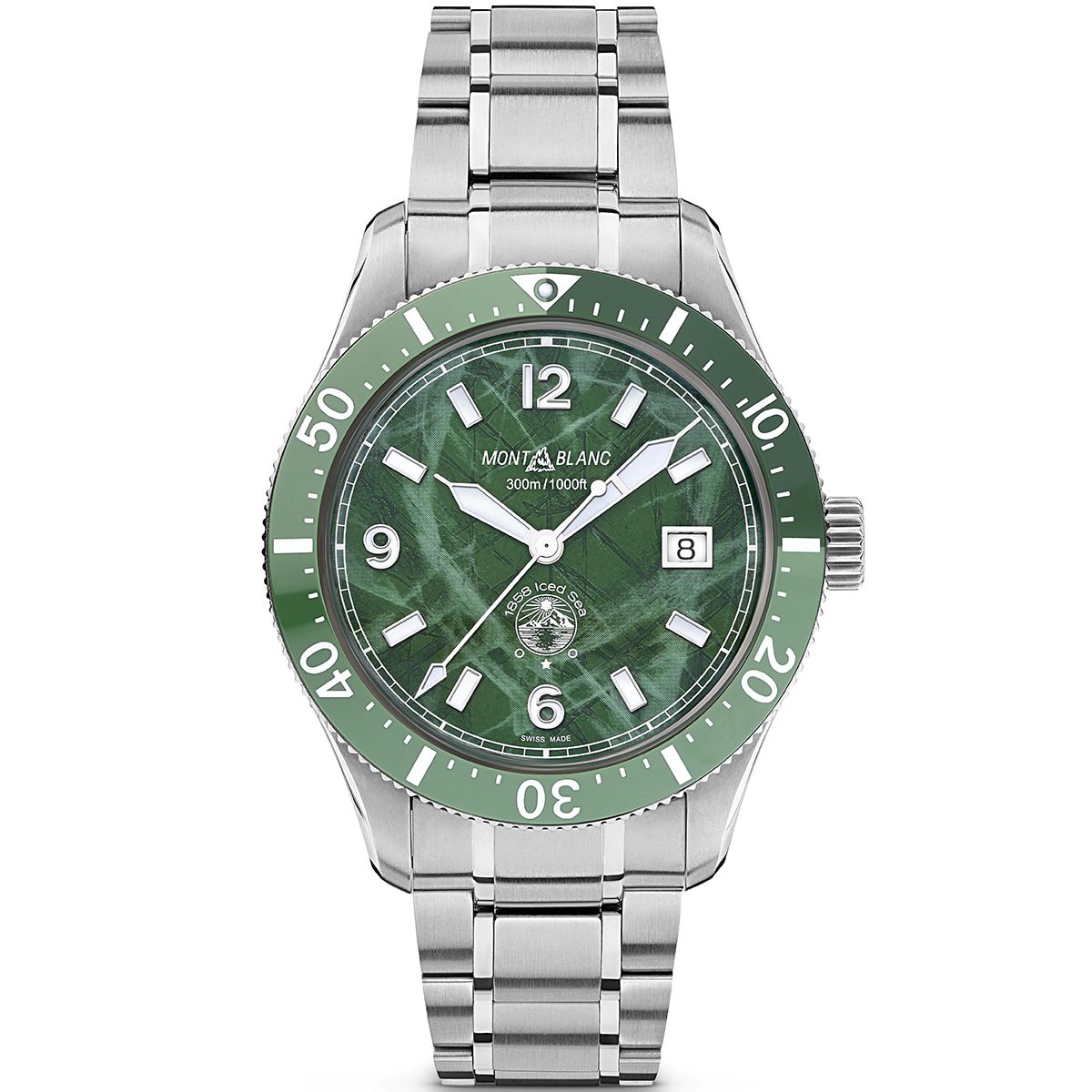 Montblanc 1858 Iced Sea Automatic Date MB129373