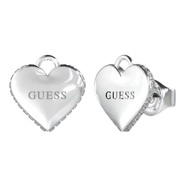 GUESS Falling in Love Ohrringe JUBE02231JWRHT/U