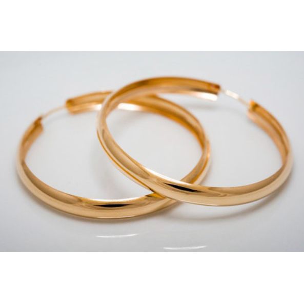 Goldene Ohrringe 30013