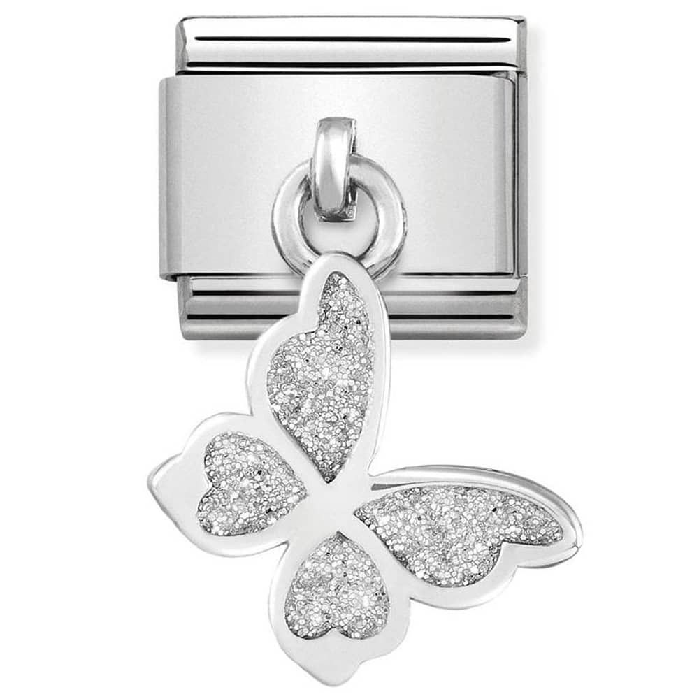 Nomination Classic Charms Glitter Perhonen 331805/03