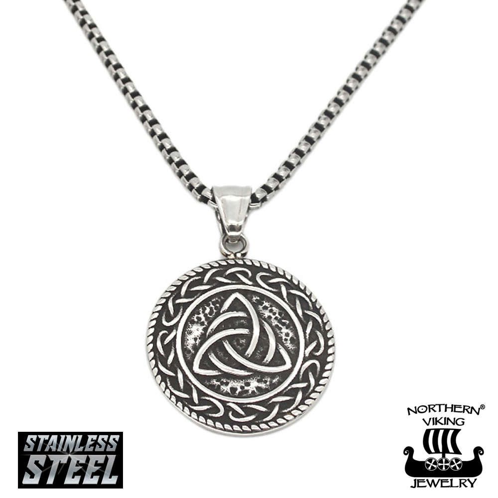 Northern Viking Jewelry Triquetra kaulakoru 50 cm NVJRS130