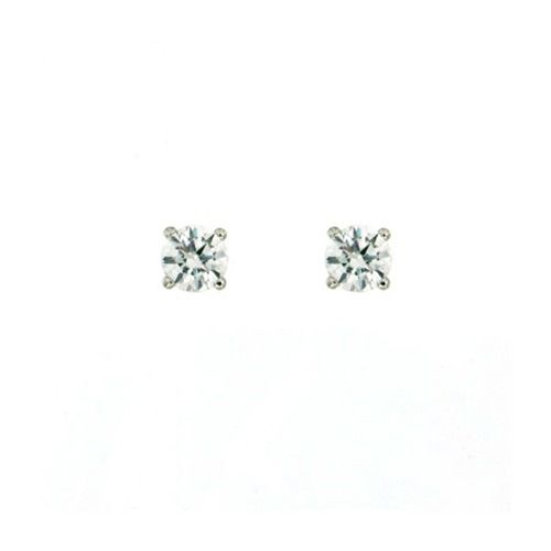 Valkokultaiset korvakorut OR 3909