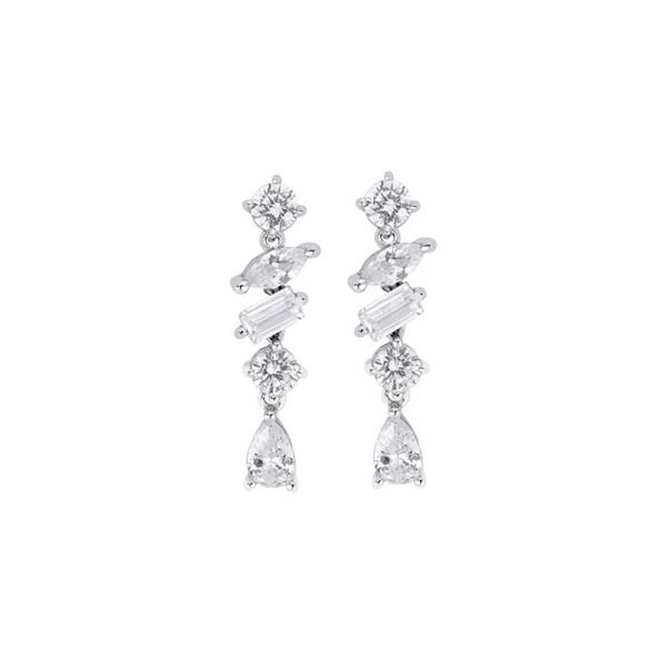 Hopeiset korvakorut ORZ00179-RH