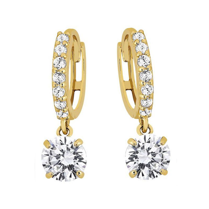 Gold Ohrringe OT46194-CZ