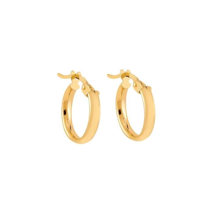 Kultaiset korvakorut OTE-2.5X1.2-10-L