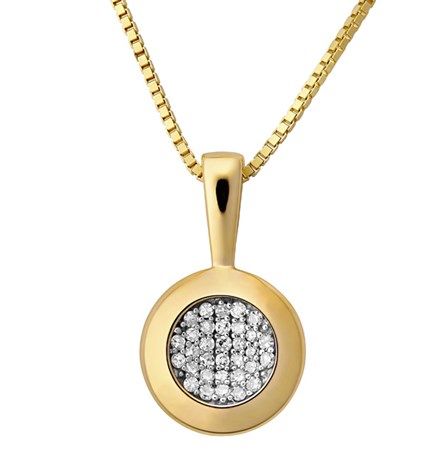 Brilliant Star Diamant Anhänger  P6041-10