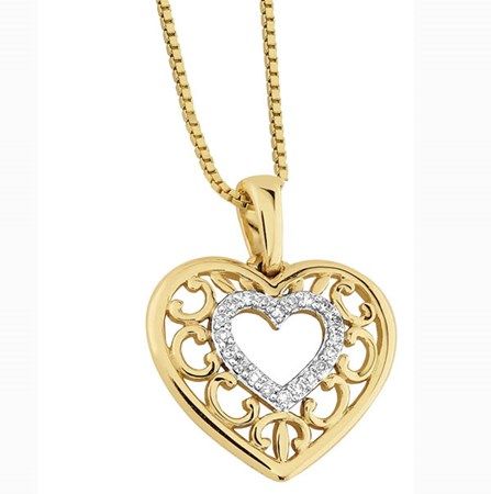 Brilliant Star Diamant Anhänger PS-8569