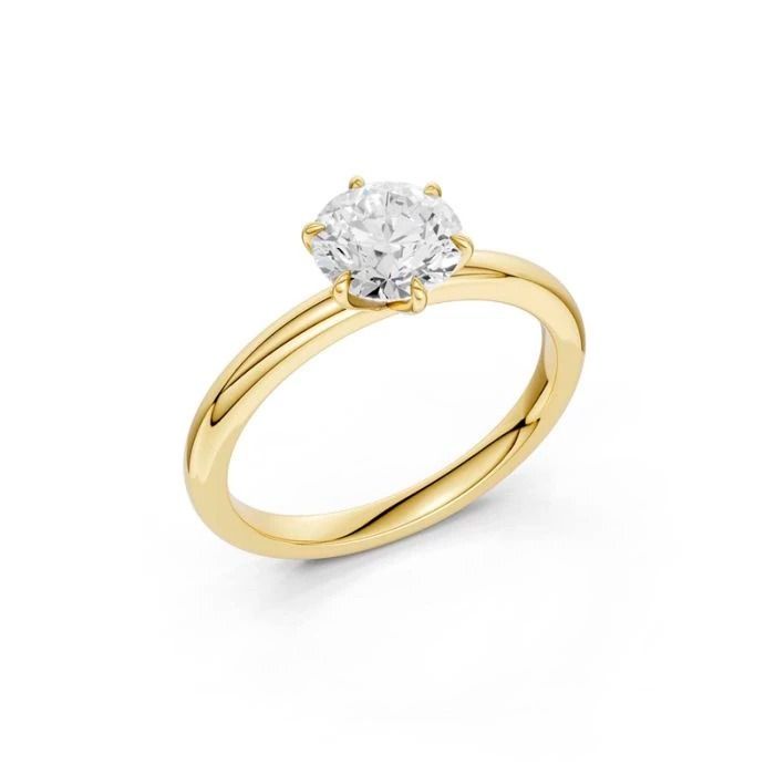 Brilliant Star Ring, Labordiamant RS07709 YG